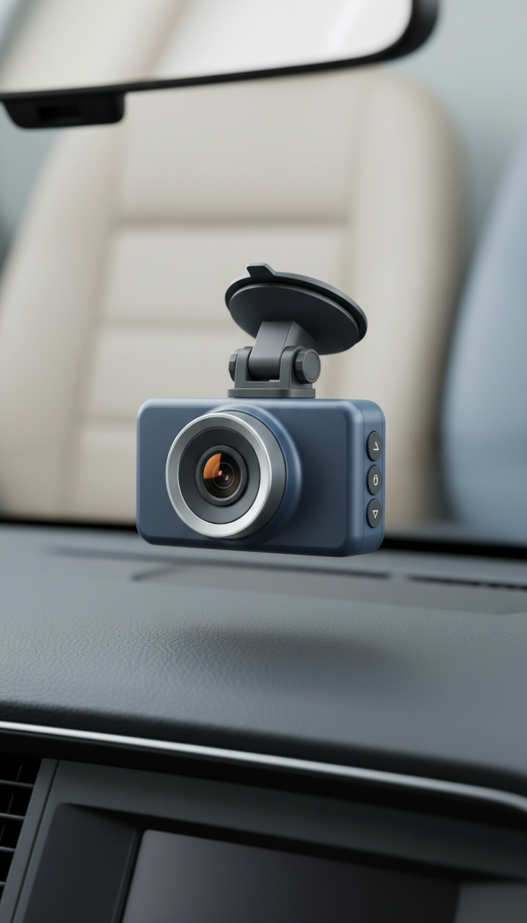 Compact Dash Cam With Night Vision