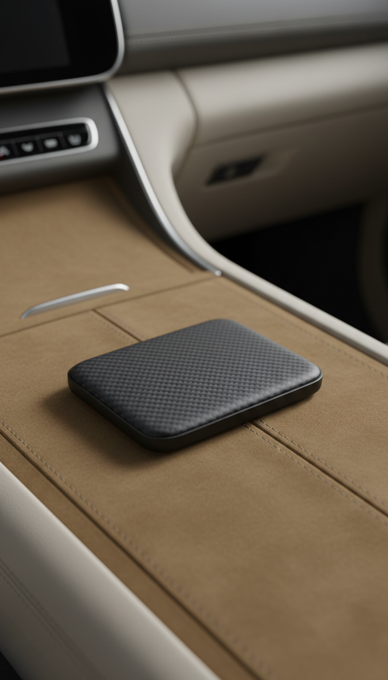 Carbon Fiber Wireless Charging Pad